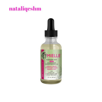 روغن نعناع و رزماری مدل لایت میله اورگانیک تقویت کننده و ضد ریزش مو Mielle Organics Rosemary Mint Light Scalp & Hair Strengthening Oil