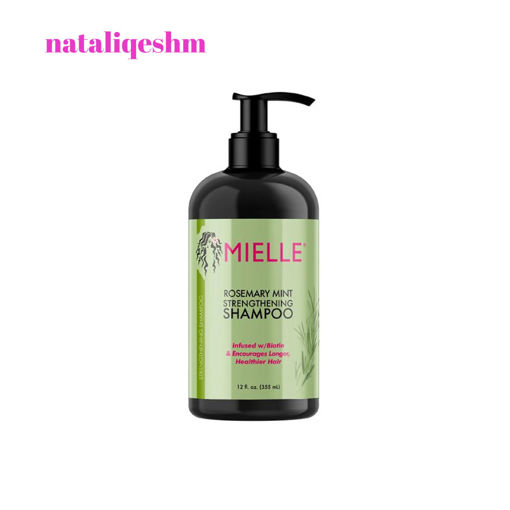 شامپو ضد ریزش و تقویت کننده مو رزماری و نعناع میله ارگانیک Mielle Rosemary Mint Strengthening Shampoo