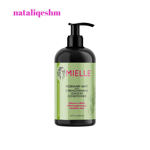 نرم کننده ضد ریزش و تقویت کننده نعناع و رز ماری میله ارگانیک Mielle Rosemary Mint Strengthening Leave in Conditioner