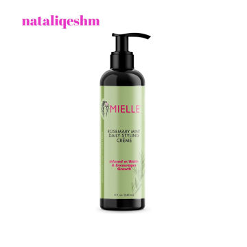 کرم موی فر روزانه ضد ریزش رزماری مایل Mielle Organics Rosemary Mint Daily Styling Crem