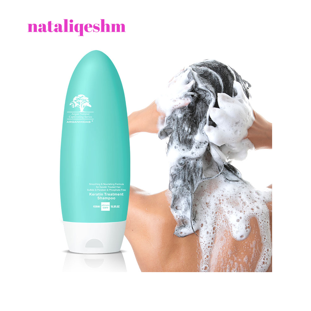شامپو آرگان میداس کراتینه keratin treatment shampoo