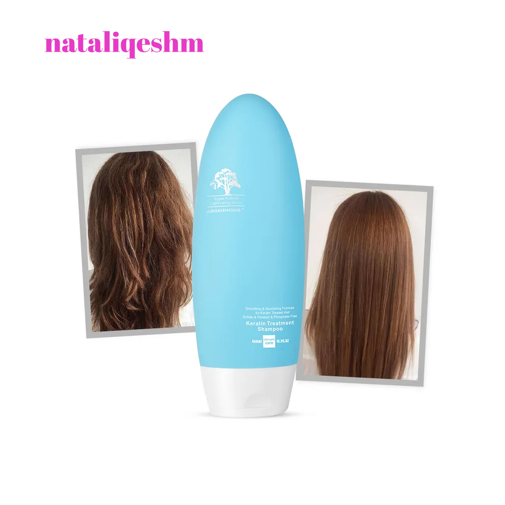 شامپو آرگان میداس کراتینه keratin treatment shampoo