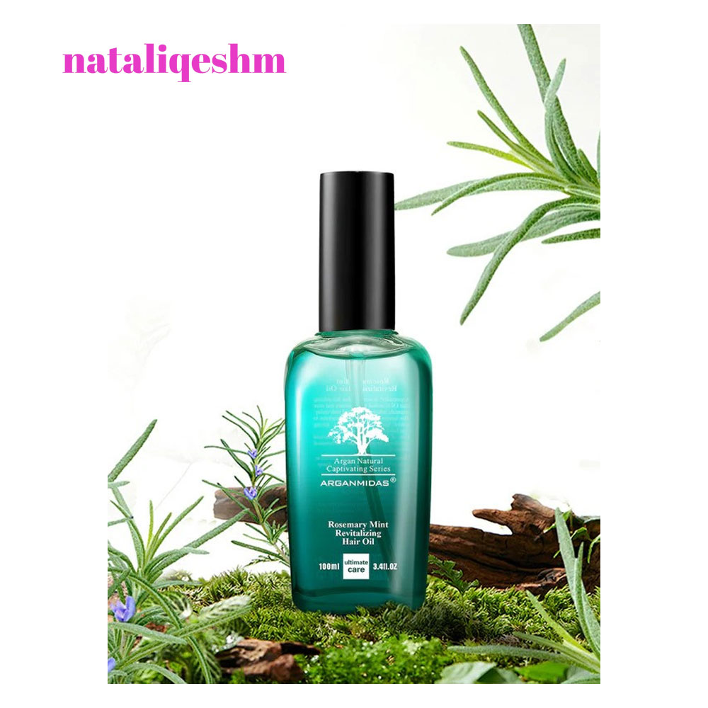 روغن آرگان میداس احیا کننده مو رزماری و نعناع 450 میل