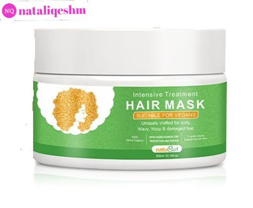 ماسک مو تقویت کننده . ترمیم کننده . قوی برای موهای فر natucrurl