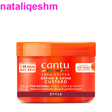 کاسترد حالت دهنده و فیکس کننده کنتو Cantu Define & Shine Custard 354ml
