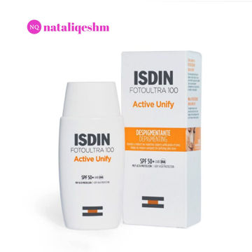 کرم ضد آفتاب ایزدین مدل ACTIVE UNIFY حاوی SPF50 حجم 50 میل