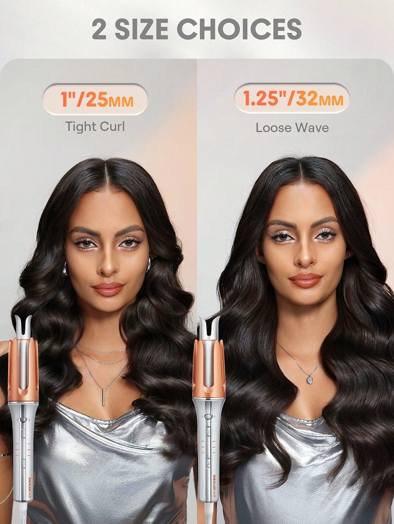 دستگاه کرلی مو اتوماتیک چرخشی شیگلم Sheglam