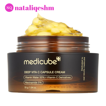 کرم کپسولی ویتامین سی مدی کیوب Medicube Deep Vita C