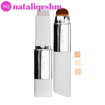 کرم پودر استیکی کالر چنجینگ وی وایت الروال V White Colour Changing Stick foundation makeup ELROEL